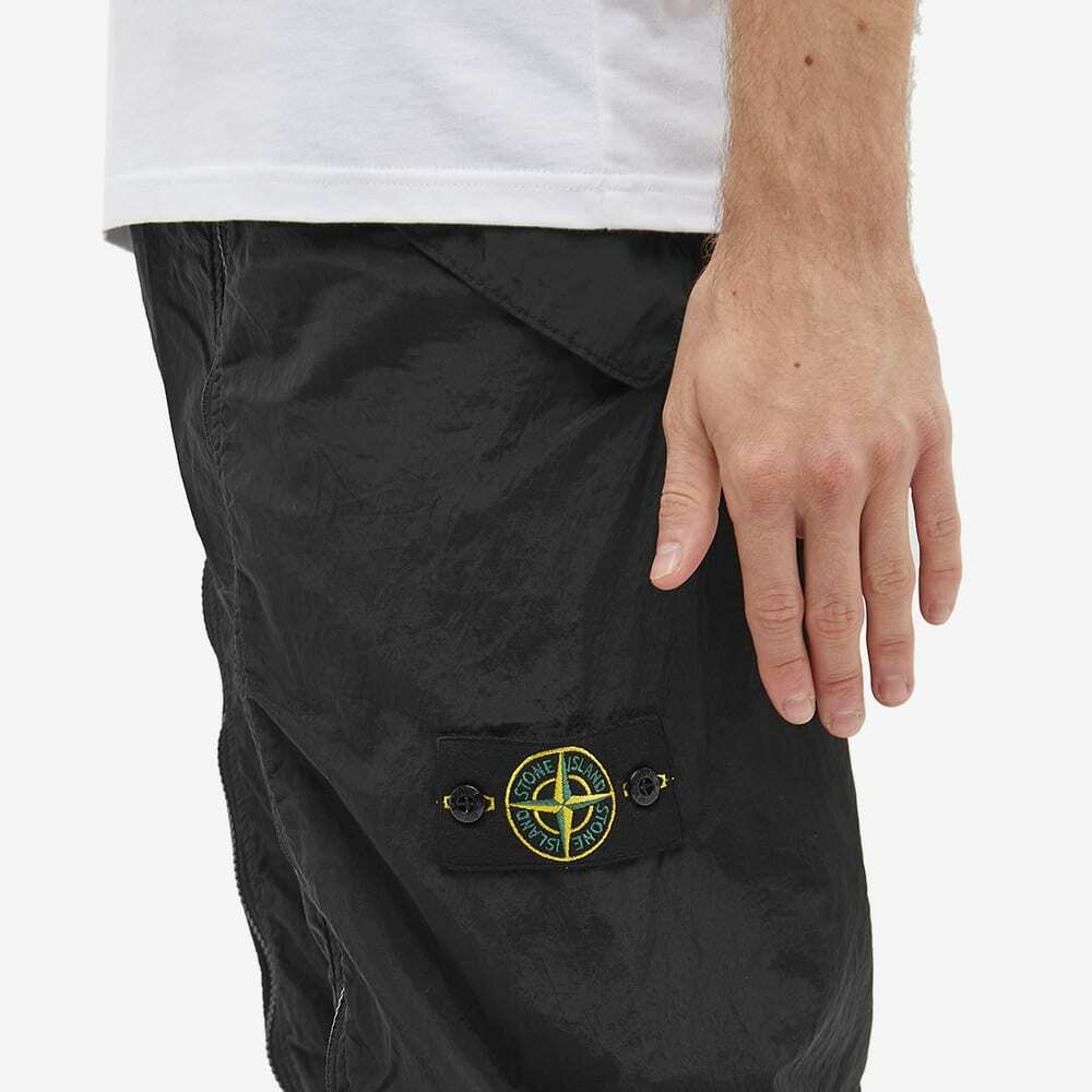 Stone Island Men's Nylon Zip Flight Pant in Black Stone Island