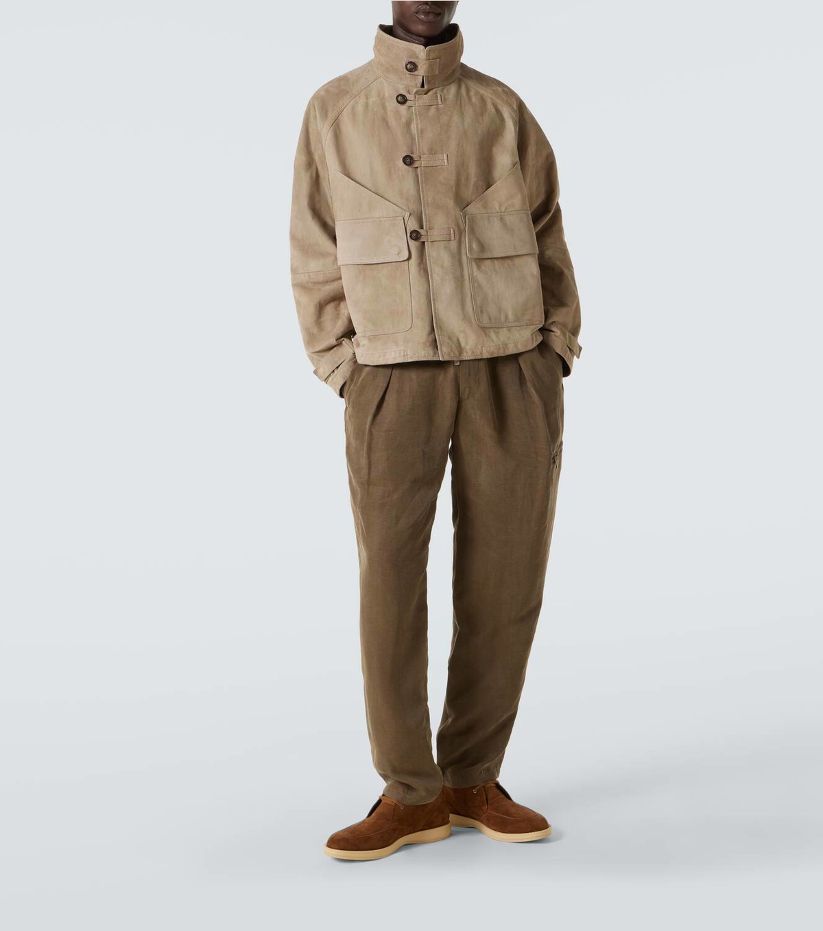 Giorgio Armani Suede jacket