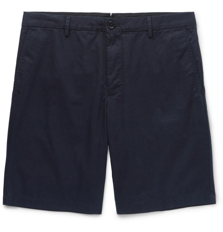 Photo: Burberry - Cotton-Twill Shorts - Men - Navy