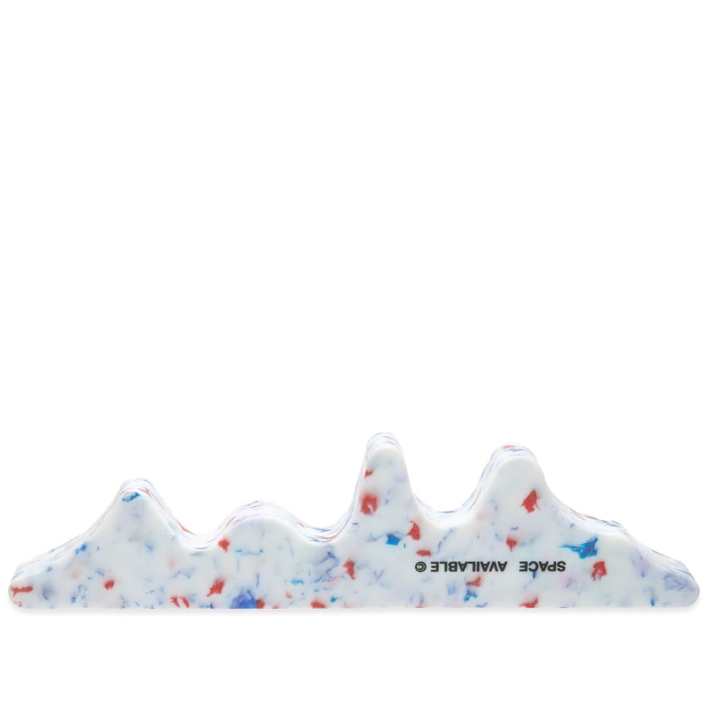 Space Available Melting Ecosystems Incense Holder in White Multi