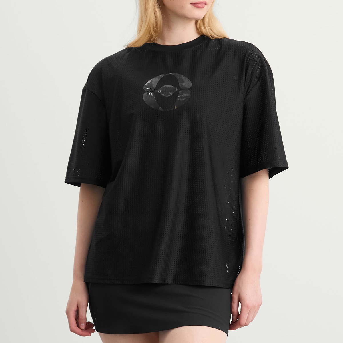 ON Women's x FKA Twigs Cut Out T-Shirt in Black