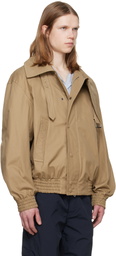 Dries Van Noten Beige Cotton Jacket