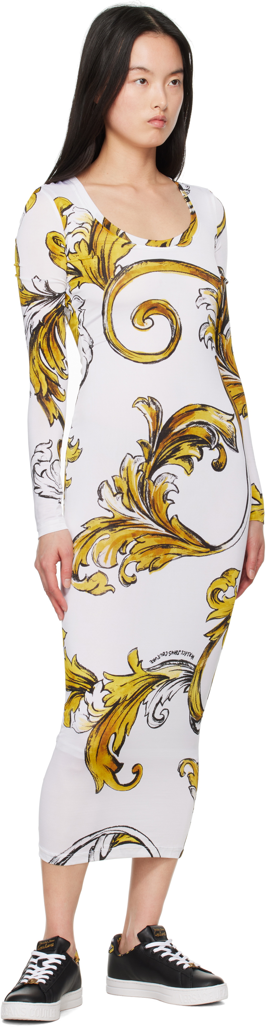 Versace Jeans Couture Black Fondo Court 88 Sneakers