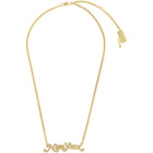 Marc Jacobs Gold New York Magazine Edition Nameplate Necklace