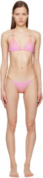 Louisa Ballou Pink Mini Ring Bikini