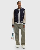 Sporty & Rich Champions Wool Varsity Jacket blue/beige Womens Bomber Jacket