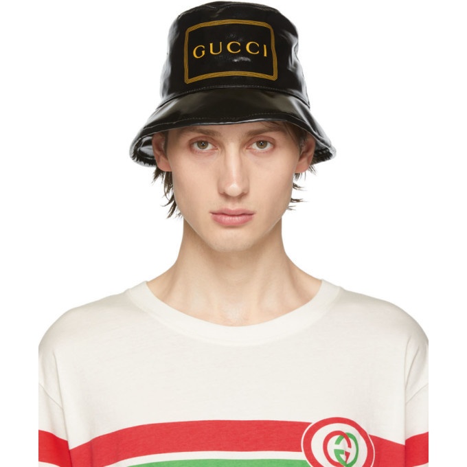 Photo: Gucci Black Montecarlo Crystal Bucket Hat