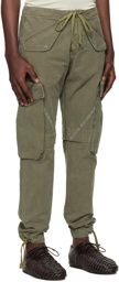 Greg Lauren Khaki 34 GL Cargo Pants