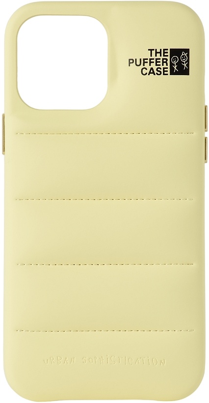 Photo: Urban Sophistication Yellow 'The Puffer' iPhone 13 Pro Max Case