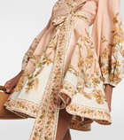 Zimmermann Chintz Wrap floral cotton minidress