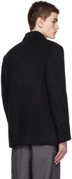 Dunst Gray Notched Lapel Blazer