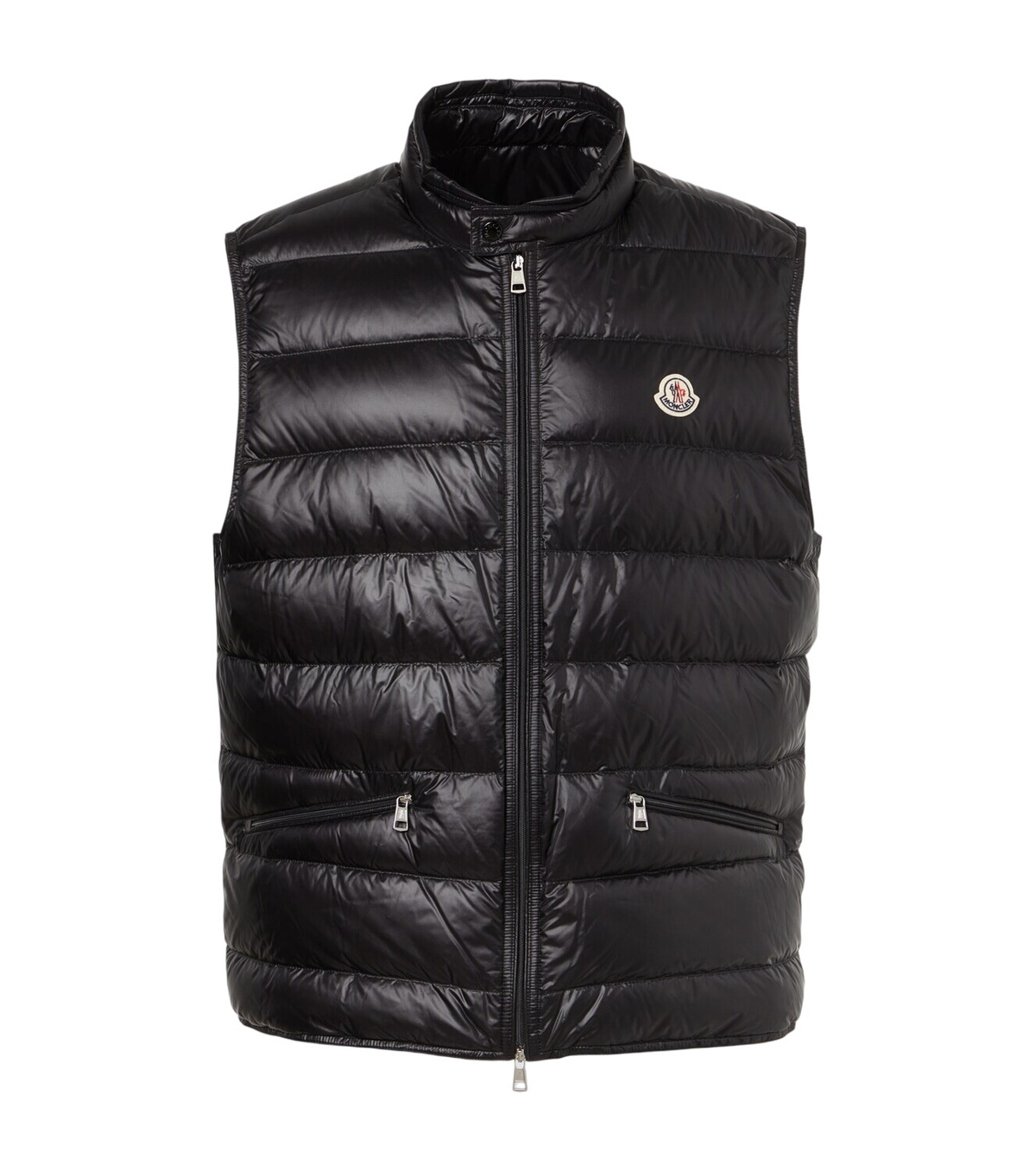 Moncler - Tibb Logo-Appliquéd Quilted Shell Down Gilet - Black Moncler