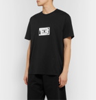 Givenchy - Logo-Appliquéd Cotton-Jersey T-Shirt - Black