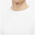 Beams Plus Men's Long Sleeve Thermal T-Shirt in White
