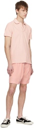TOM FORD Pink Pleated Shorts