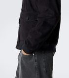 Arma Tomme reversible suede blouson jacket
