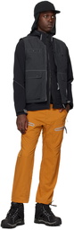 and wander Orange Light Hike Trousers