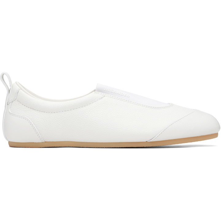 Photo: Jil Sander White Etage Sneakers
