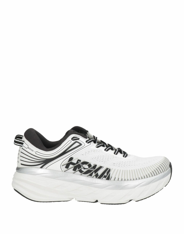 Photo: Hoka Bondi 7 Womens Sneakers in White