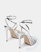 Steve Madden Wess Heels in Silver