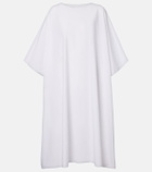 The Row Julen cotton poplin midi dress
