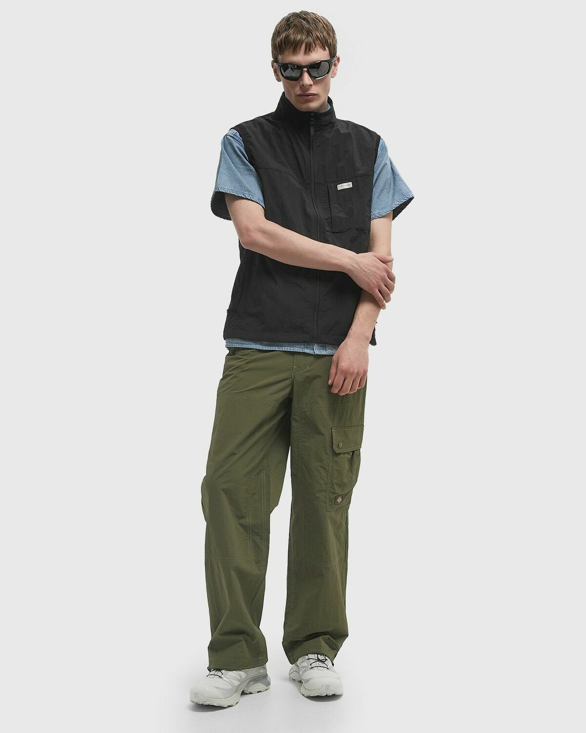 Thisisneverthat Nylon Sport Vest Black Men