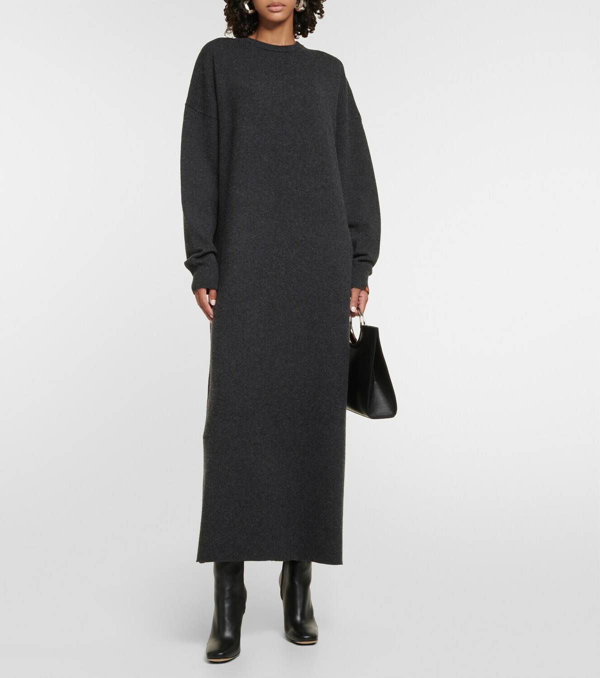 Extreme Cashmere N°106 Weird cashmere-blend sweater dress extreme