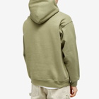 Dime Men's Classic Small Logo Hoodie in Army Green