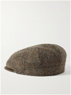 Kingsman - Lock & Co. Herringbone Cotton-Tweed Flat Cap - Brown