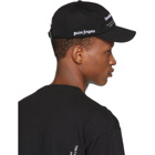 Palm Angels Black Sensitive Content Cap