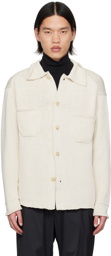 AURALEE Off-White Patch Pocket Shirt