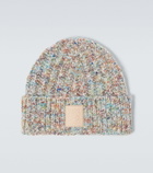 Loewe Anagram wool and cashmere-blend beanie