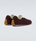 Bottega Veneta Orbit Flash suede-trimmed sneakers