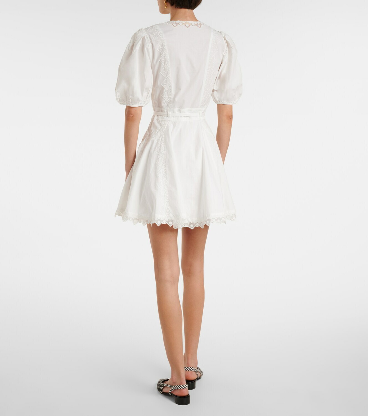 Ulla Johnson Camila embroidered cotton minidress