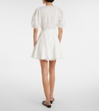 Ulla Johnson Camila embroidered cotton minidress