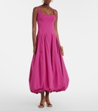 Simkhai Cotton-blend midi dress