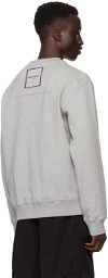 Wooyoungmi Gray Patch Sweatshirt