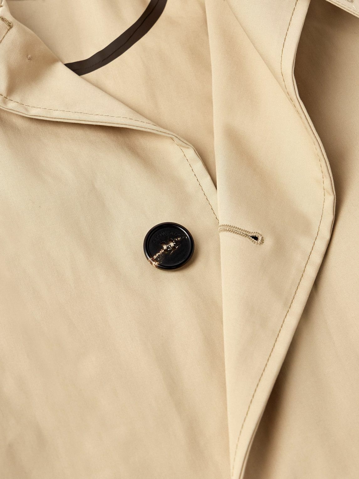Incotex - TeknoSartorial Coated-Cotton Coat - Neutrals