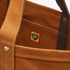 Human Made Men's Duck Canvas Tote Bag in Brown 
