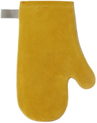 HAY Yellow & Grey Suede Oven Mitt