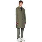 Acne Studios Brown Vichy Check Coat