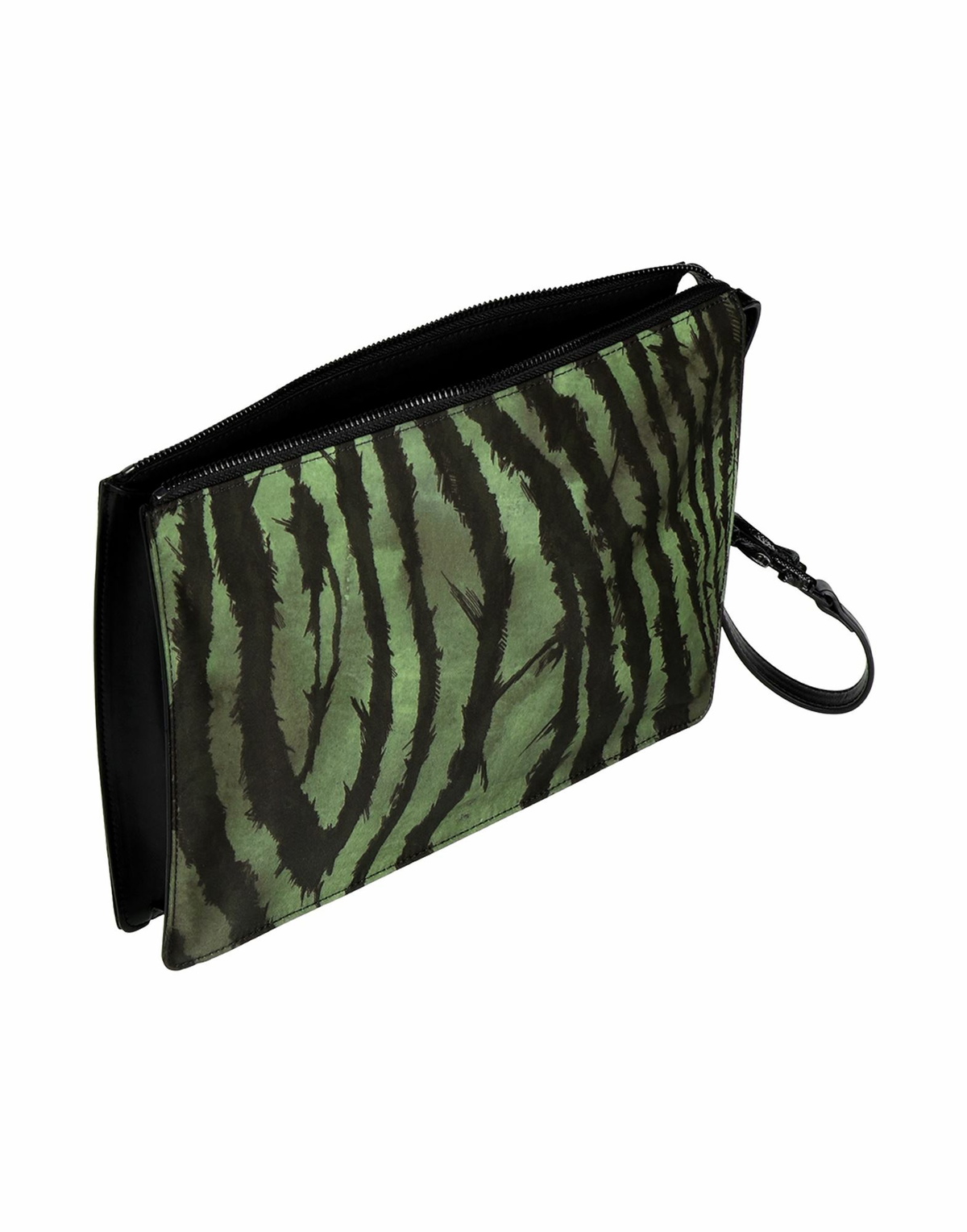 Roberto Cavalli Womens Clutch Military in Green