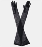 Saint Laurent - Sheer gloves