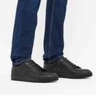 Lanvin DBB1 Leather Toe Cap Sneaker in Black