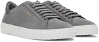 Axel Arigato Grey Suede Clean 90 Sneakers