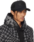 AMIRI Black 3 Star Trucker Hat