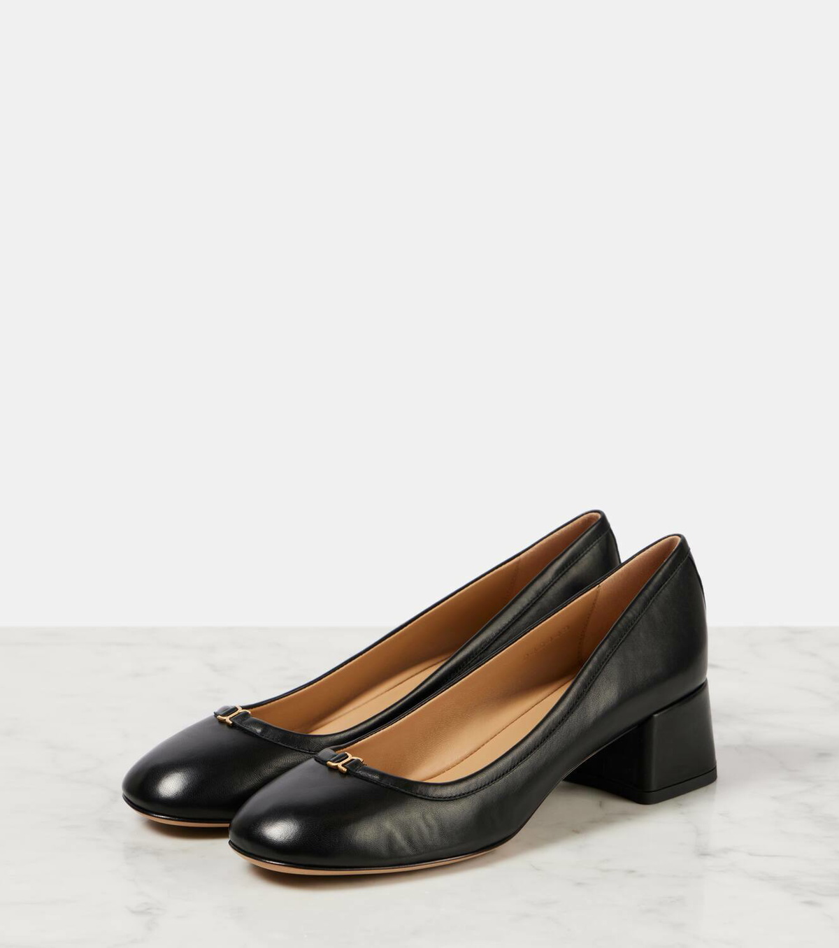 Chloé Marcie leather pumps