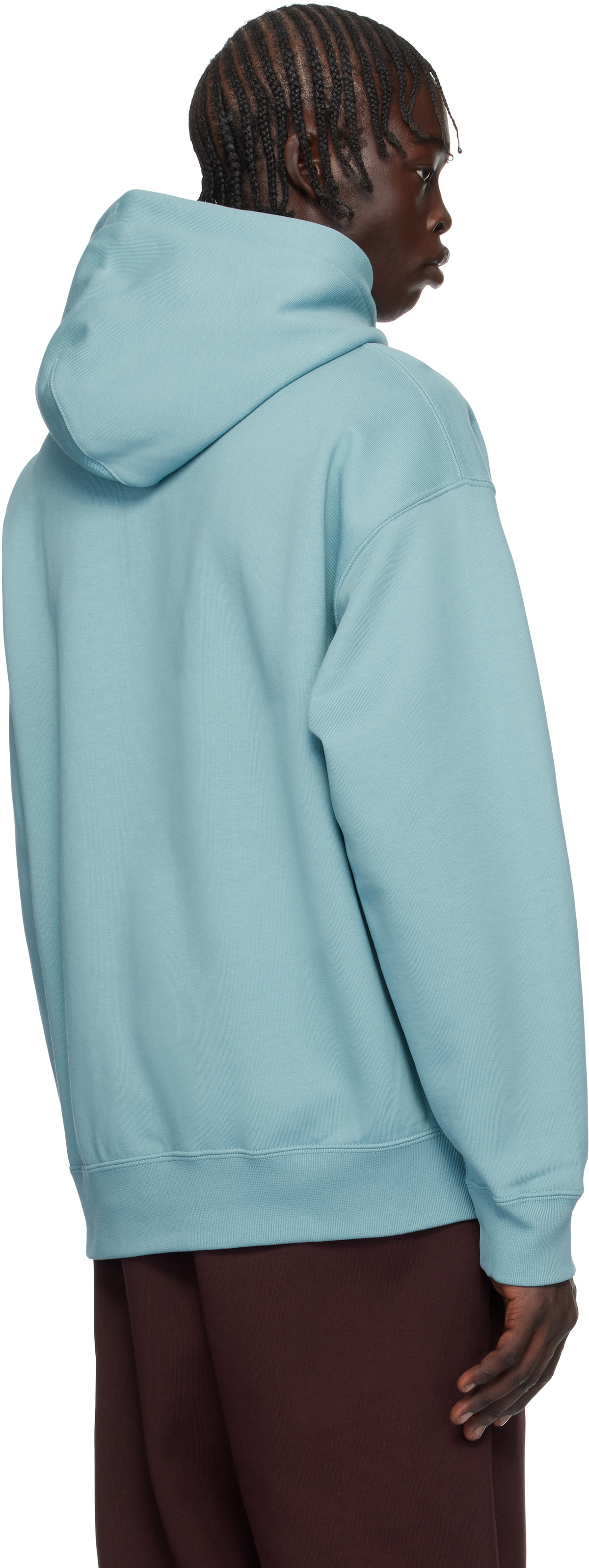 Nike Blue Solo Swoosh Hoodie Nike