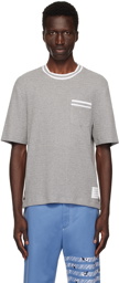 Thom Browne Gray Patch Pocket T-Shirt