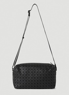 Bao Bao Issey Miyake - Saddle Crossbody Bag in Black